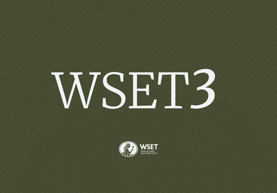 WSET Level 3